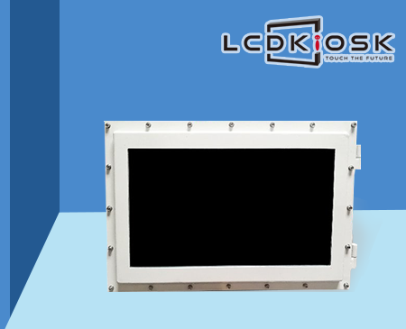 Explosion-proof display touch control all-in-one machine operating environment