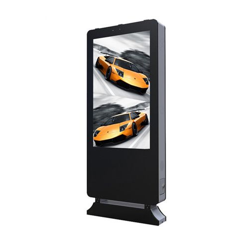 What are the features of the outdoor high-brightness screen single advertising machine