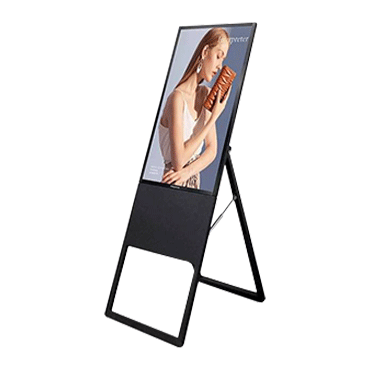 What is a stand-alone vertical LCD advertising machine