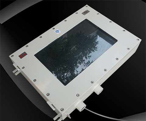 Explosion-proof display installed in xx Company