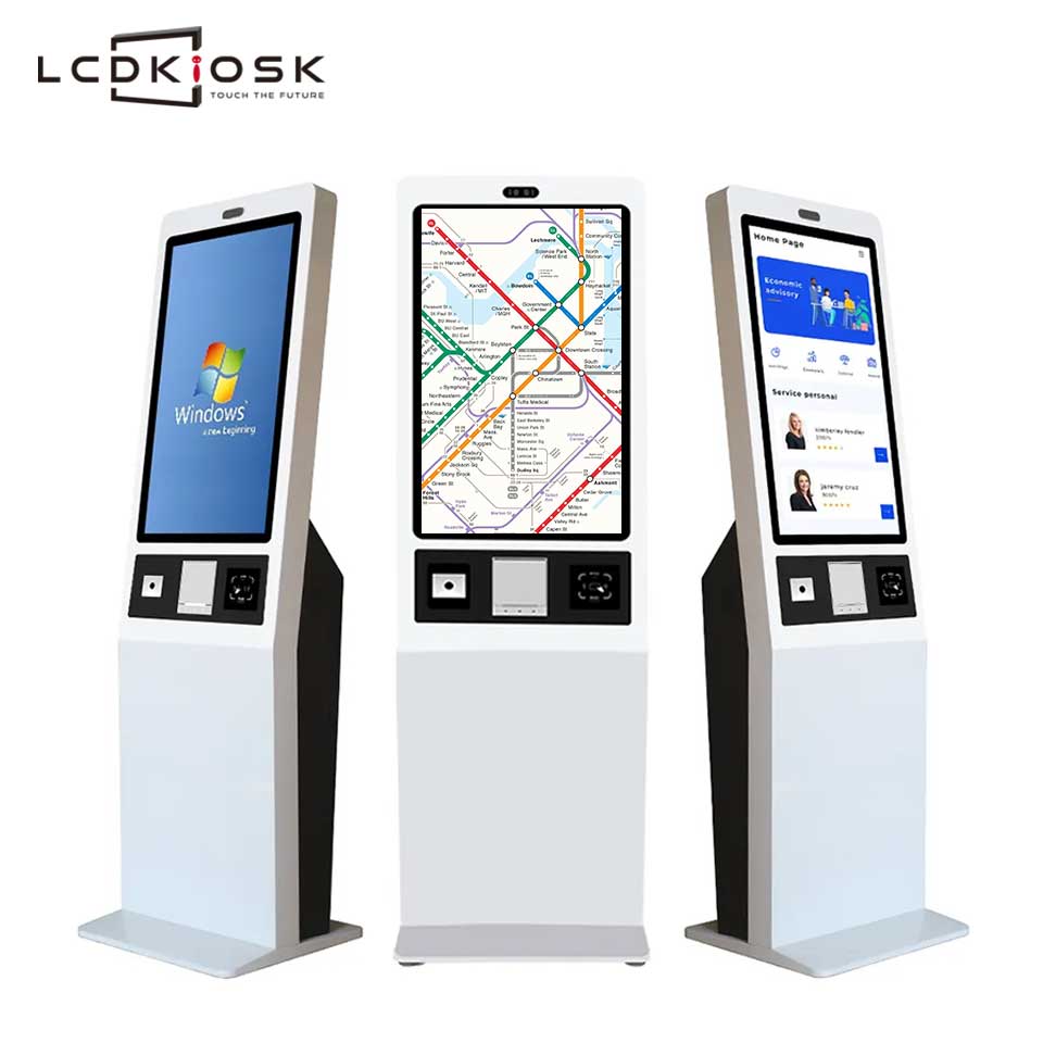 Smart Touch LCD Screen Information Inquiry Kiosk