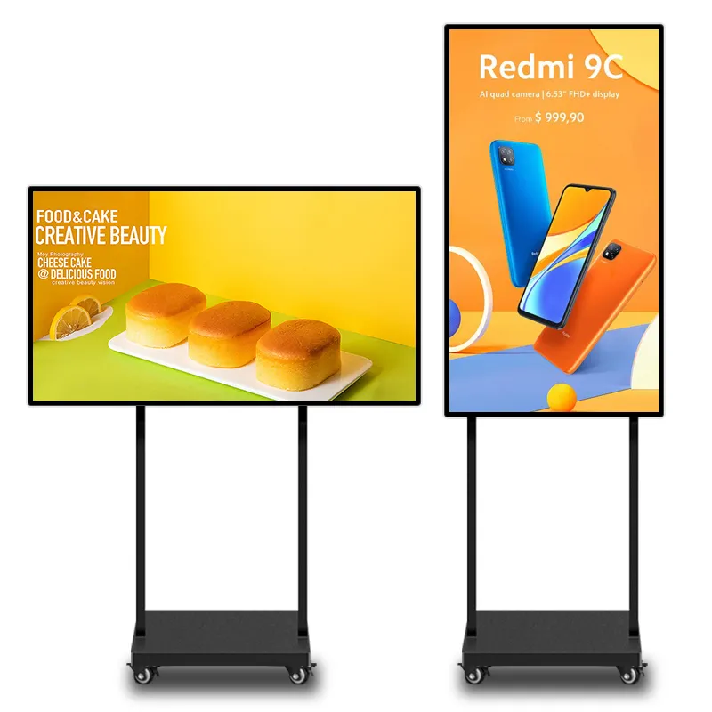 Indoor live broadcast LCD display touch screen