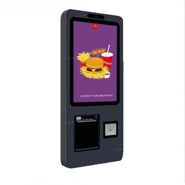 21.5 Inch Poe Model IP65 Rates Outdoor Waterproof Fans Coolings Low Noise Self Service Kiosk