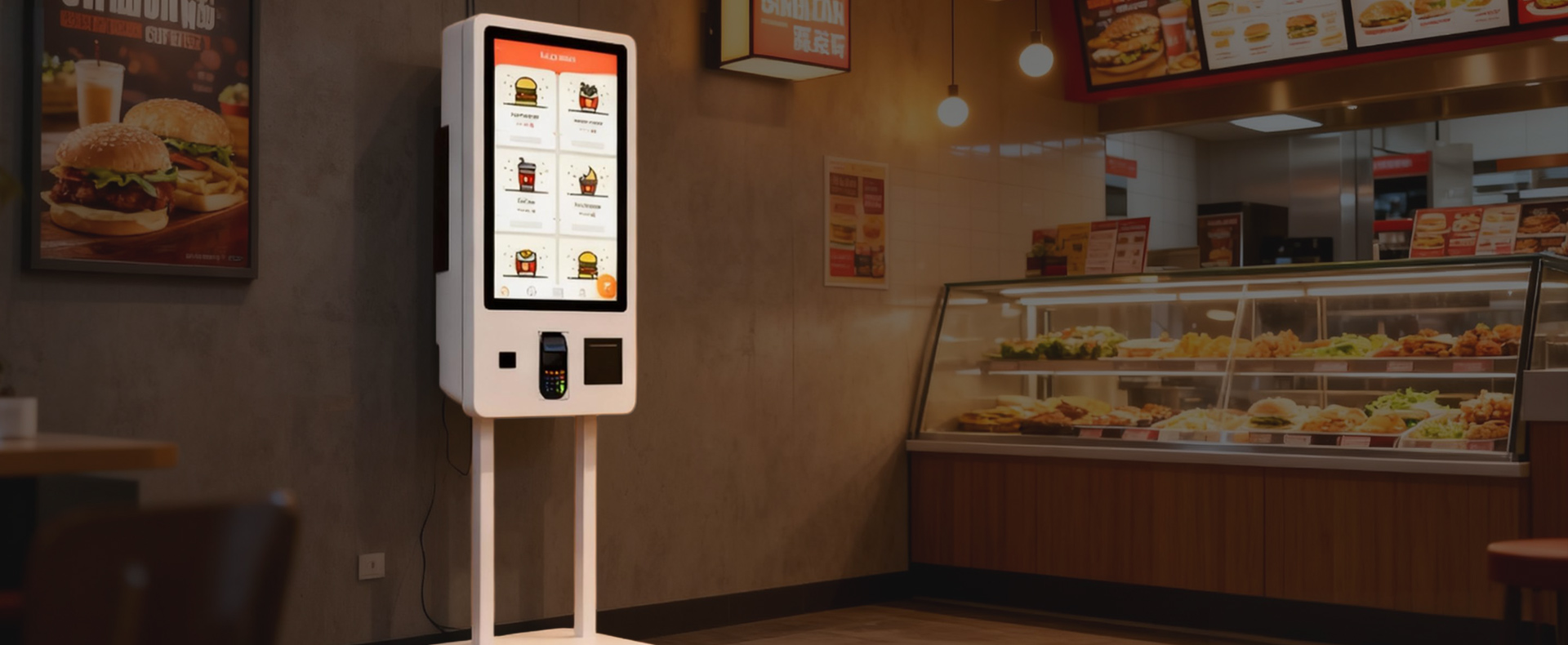 Food Ordering Kiosk PC