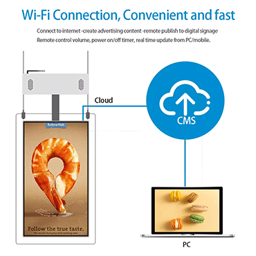 vertical advertising machine