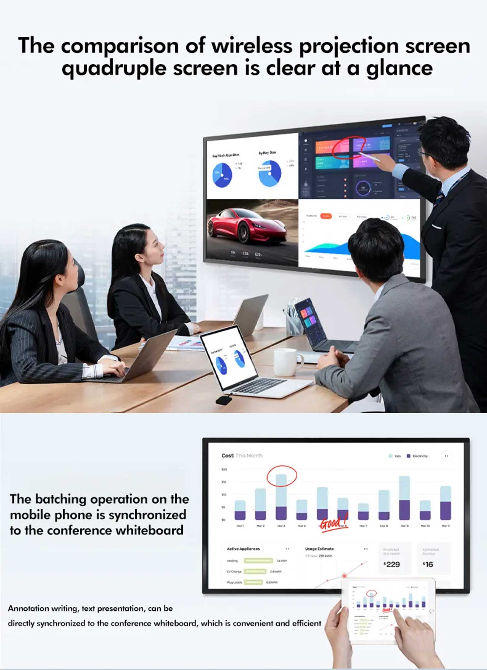 Interactive Touch whiteboard