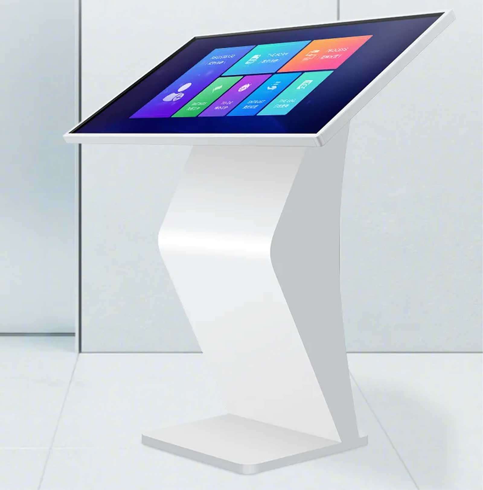 Interactive touch screen kiosk