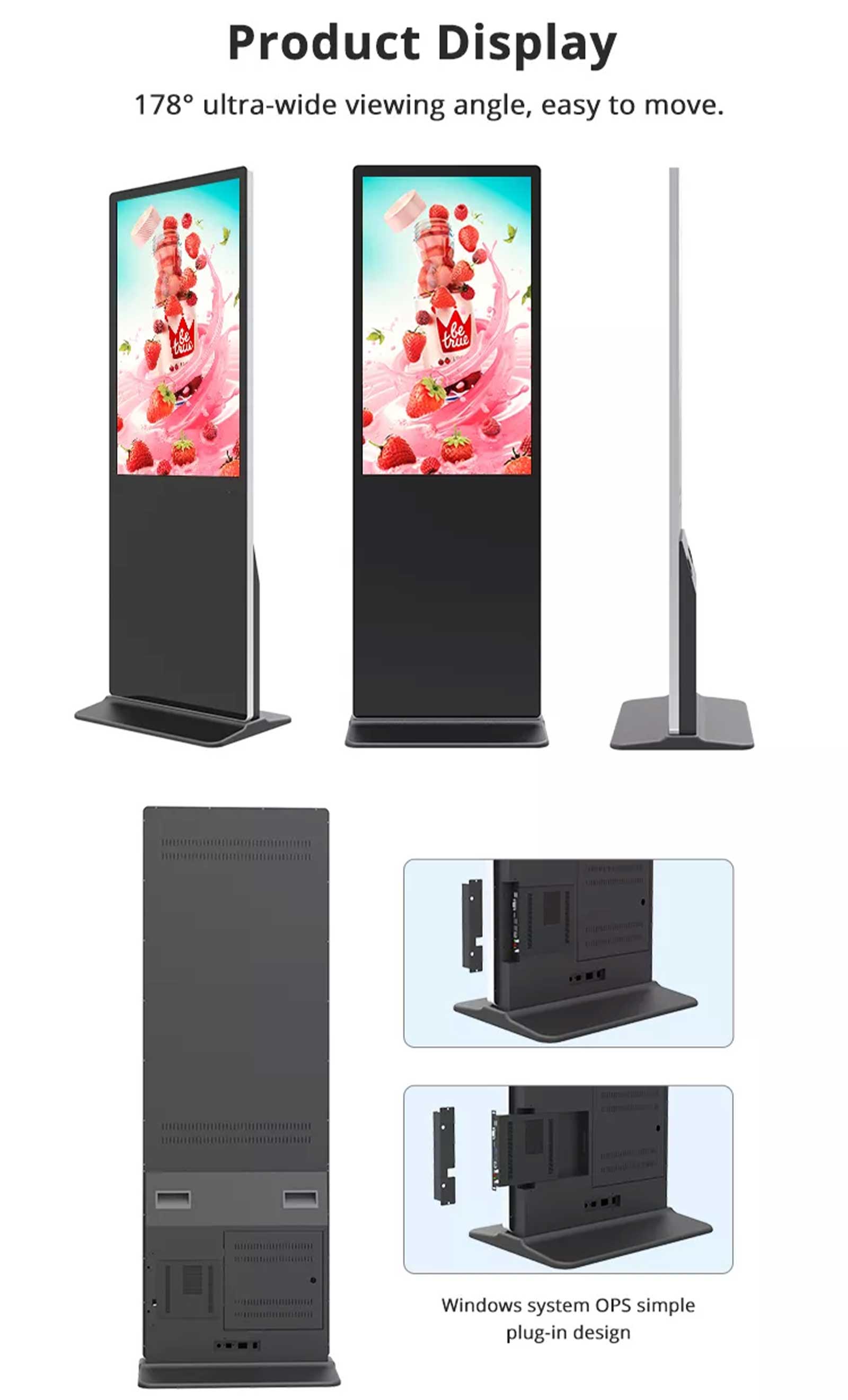 LCD TV Touch Screens Kiosk