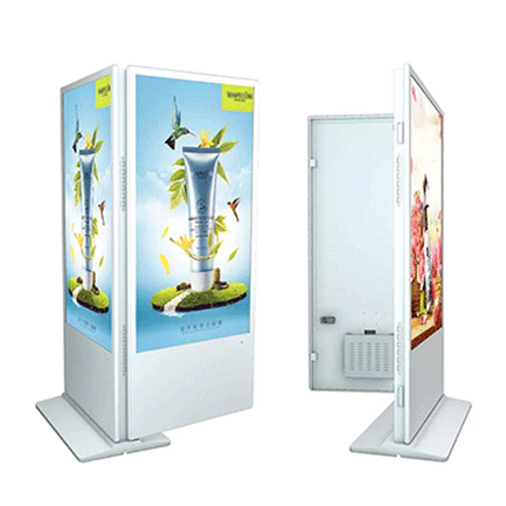 Indoor double-sided digital signage