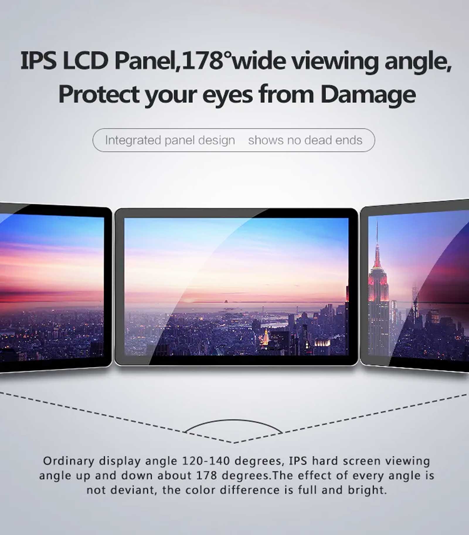 Indoor Wall-mounted Digital Signage Lcd Advertising Display Screen
