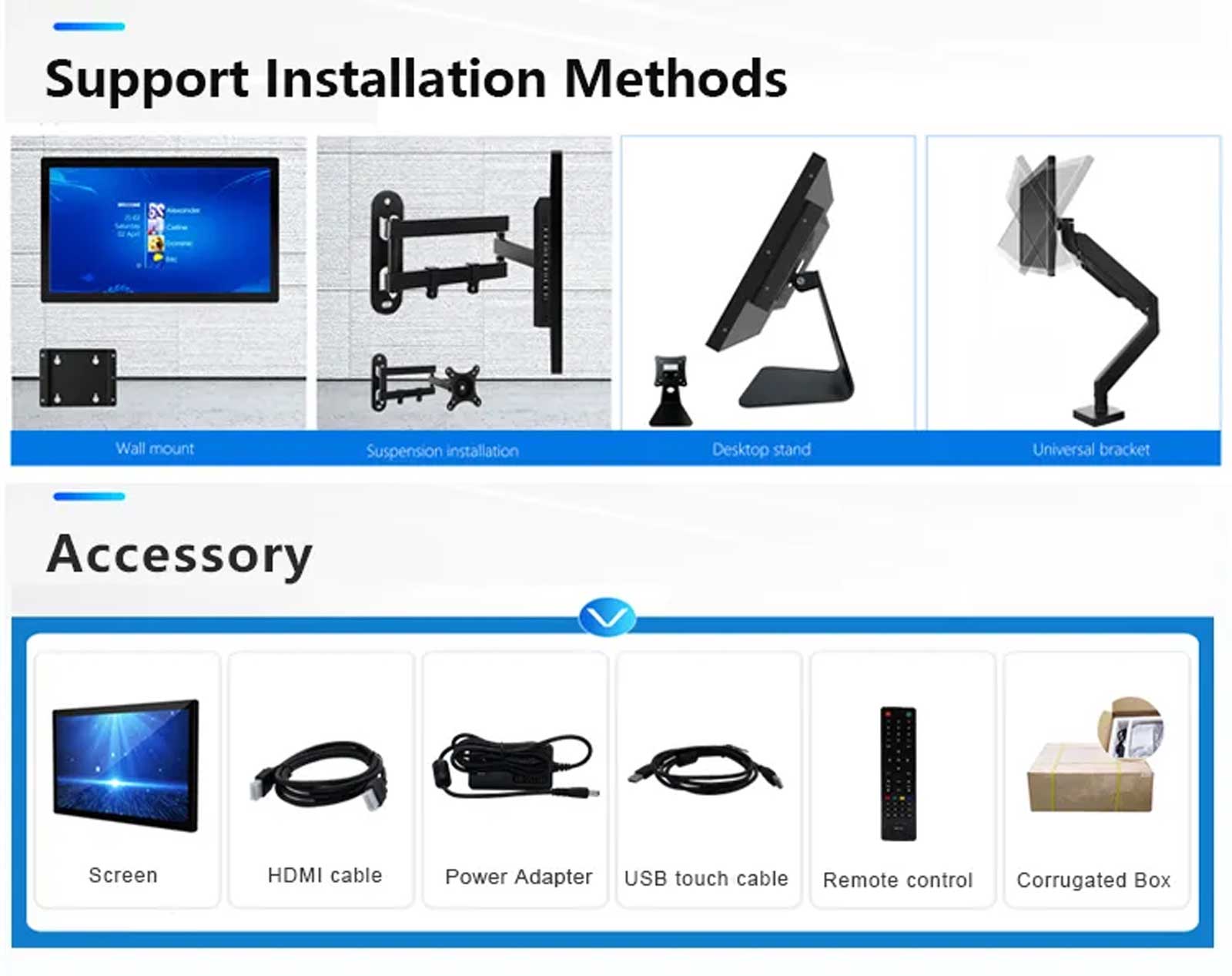 Outdoor Digital Signage Advertising Display Lcd Video Monitor