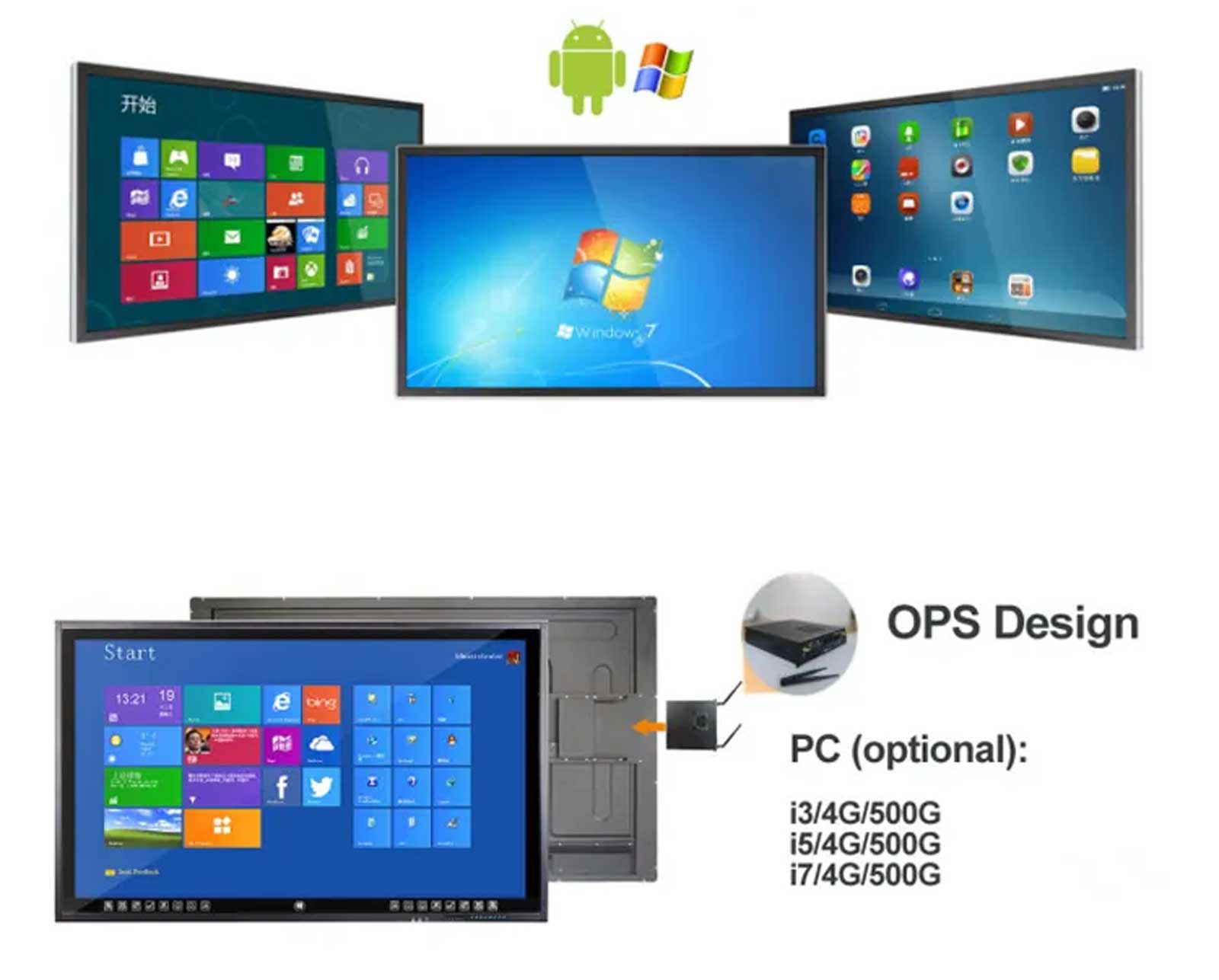  LCD advertising machine
