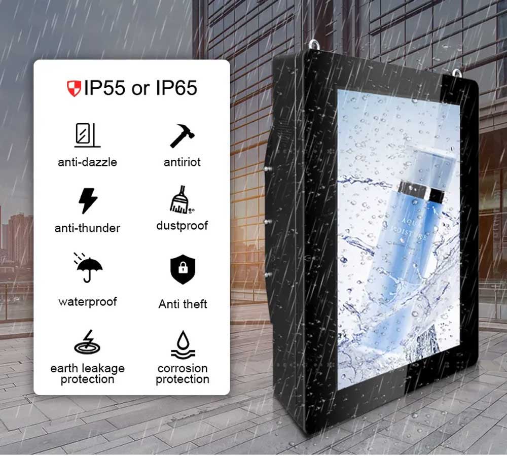 Wall Mounted Query LCD Display
