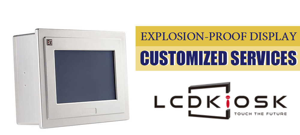 Industrial explosion-proof display