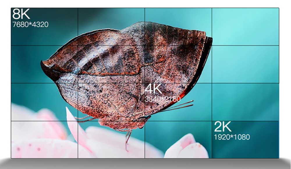 The advantages of LCD splicing screen