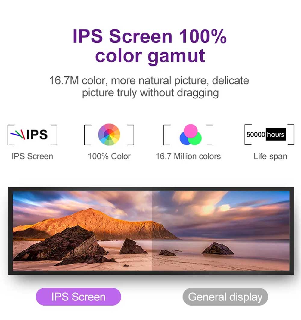 Ultra Wide Stretch Display