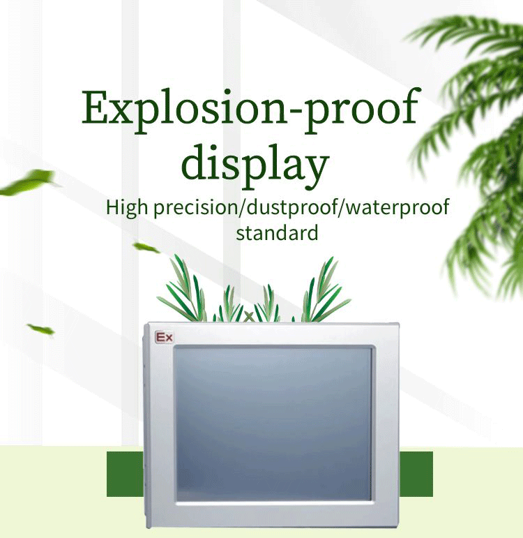Explosion-proof touch screen