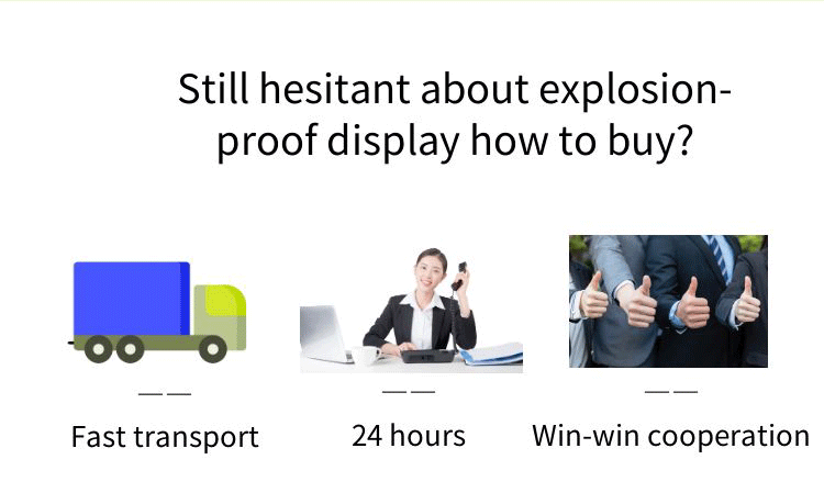 Explosion-proof touch screen Explosion-proof touch screen