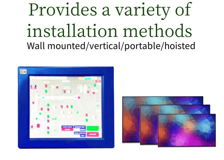 Explosion-proof touch screen Explosion-proof touch screen
