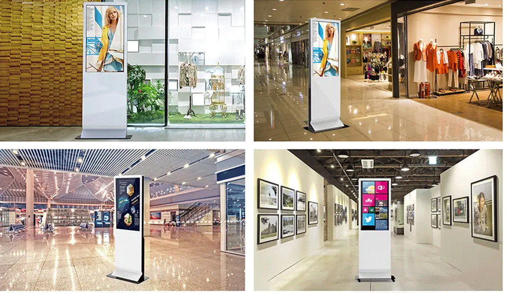 Vertical advertising machine selection factors and prices