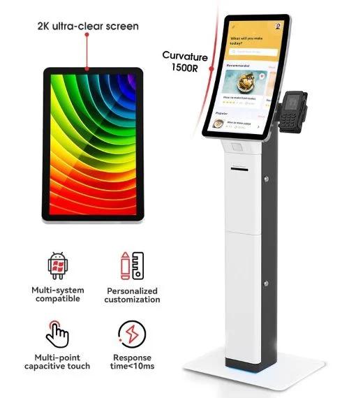 Self service kiosk reception kiosk
