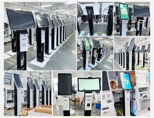 Self service kiosk reception kiosk