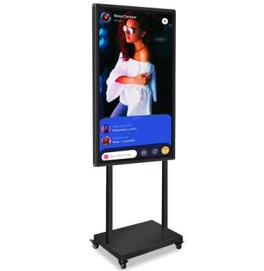 Indoor live broadcast LCD display touch screen