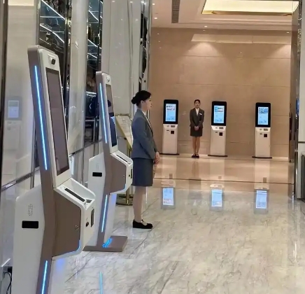 Smart Touch LCD Screen Information Inquiry Kiosk