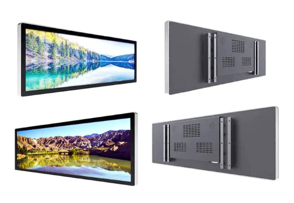 Ultra stretched display