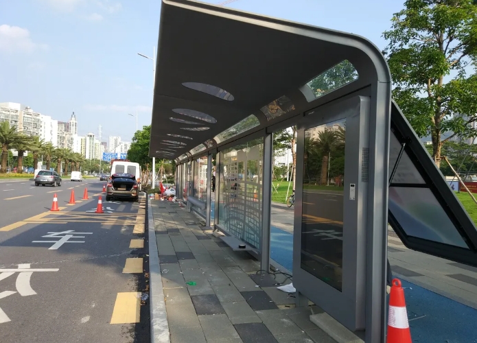 86inch digital signage for bus stop