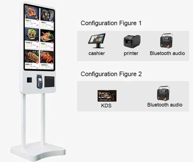 Food ordering kiosk
