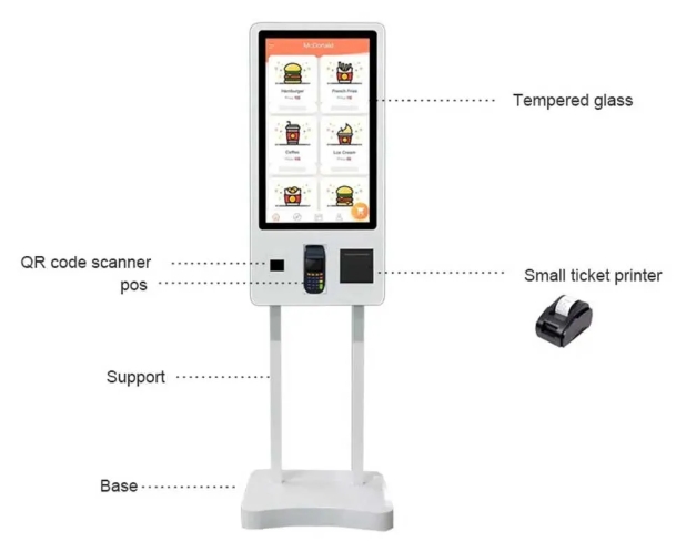 food ordering kiosk