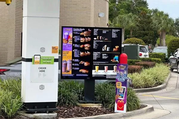 Outdoor Digital Menu Board