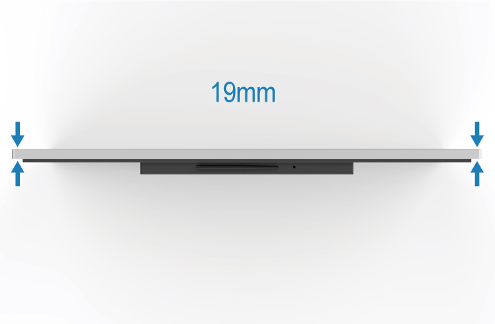 Incredibly Slim Design