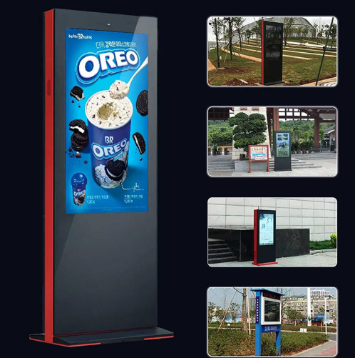 Outdoor Freestanding Advertising Kiosks